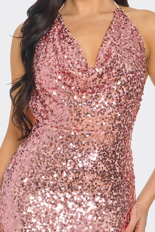 Flirty Sequin Dress