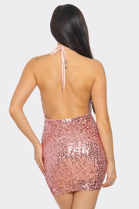 Flirty Sequin Dress