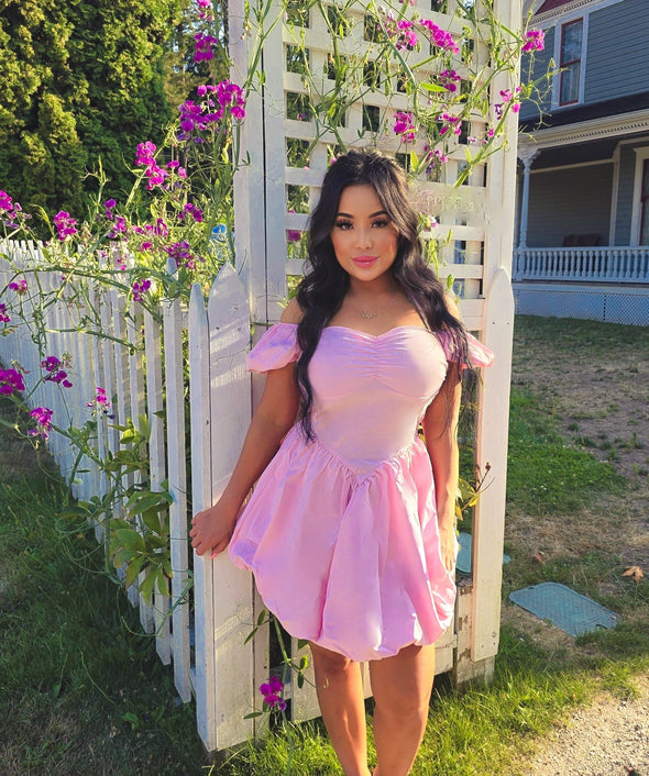 Pink Flirty Dress