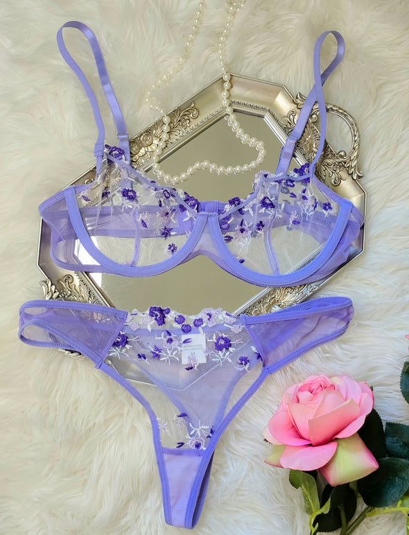 Violet Barbie Lingerie Set