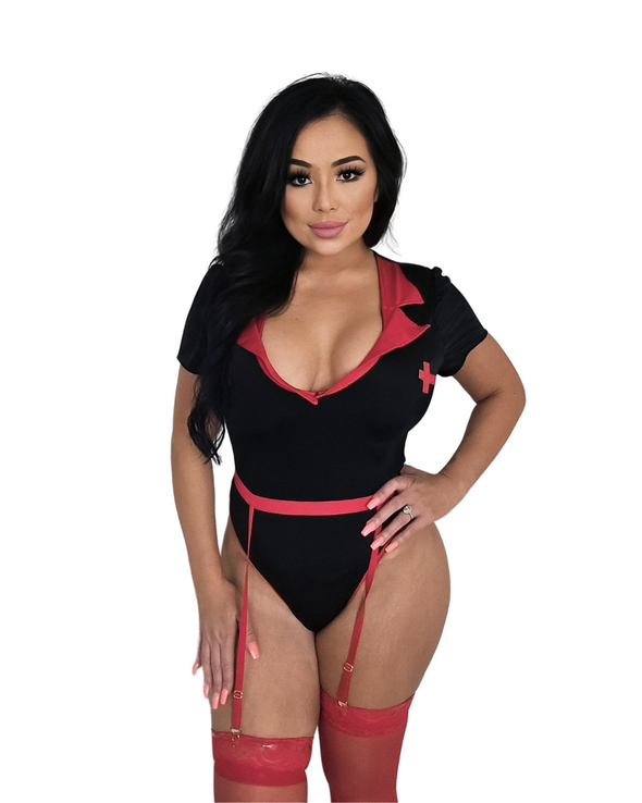 Sexy Nurse Bodysuit