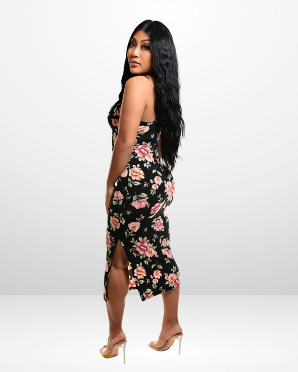 Vivian Floral Dress - Slay the Style